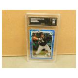 2020 Bowman Andrew Vaughn BCP26 Graded Rookie