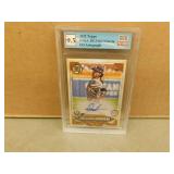 2022 Topps Deive Garcia GQA Graded Autograph