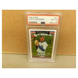 2006 Topps Justin Verlander #641 Graded Rookie