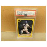 1987 Classic Travel Bo Jackson #109 Graded Yellow