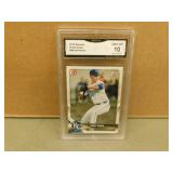 2018 Bowman Brady Singer BD135 Graded Rookie Card