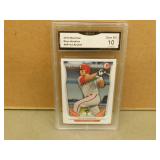 2014 Bowman Rhys Hoskins DP122 Graded Rookie card