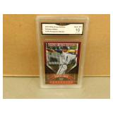 2015 Elite Ozhaino Albies #145 Graded Rookie Card