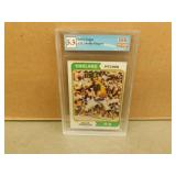 1974 Topps Rollie Fingers #212 Graded Card