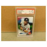 2016 Topps Mookie Betts #84 Graded Baseball Card
