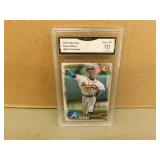2016 Bowman Ozzy Albies BP110 Graded Rookie Card