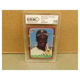 1987 Donruss Barry Bonds #163 Graded Rookie Card