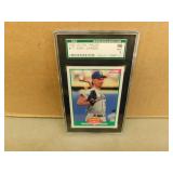 1989 Score Randy Johnson #77T Graded Rookie Card