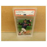 2017 Bowman Francisco Lindor #58 Graded Card