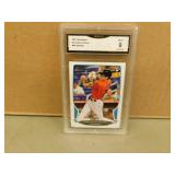 2013 Bowman Christian Yelich #40 graded Rookie