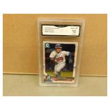 2018 Bowman Ronald Acuna BCP1 Graded Rookie Card