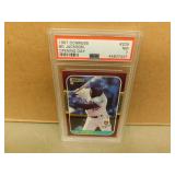 1987 Donruss Bo Jackson #205 Graded Opening Day
