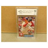 2008 UD Cole Hamels PP26 Graded World Series Card