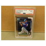 2015 Bowman Corey Seager BCP250 Graded Rookie Card