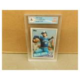 1985 Topps Jimmy Key #193 Graded Rookie Card