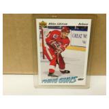 1991-92 UD Niklas Lidstrom #587 Young Guns