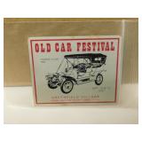 1970 Old Car Festival Plaque