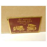 1970 Milton Steam Engine Brass Plaque
