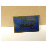 1966 Old Car Festival Brass Plaque