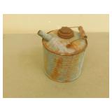 Small metal gas can  9 in tall