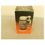 The Iron horse ceramic stein  9 in tall