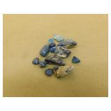 Lapislazuli tumbled stone