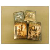 Lord of the Rings DVDs