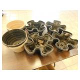 Flower pots various sizes