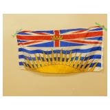 British Columbia Provincial flag 24X48