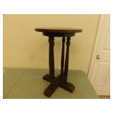 Antique hallway table  24 in tall