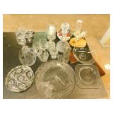 Miscellaneous glass lot