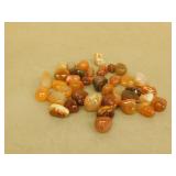 Carnelian collectable rocks