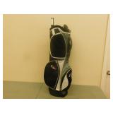 Top flite golf bag with umbrella