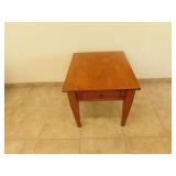 End table single drawer  24X28X23