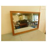 Decorative wooden mirror  46X30