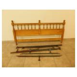 King size head board with frame