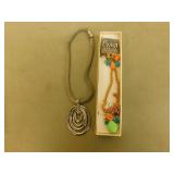 Elvira Canadian made necklace and earings