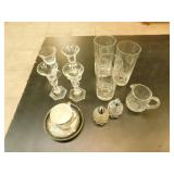 Miscellaneous glass lot