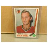 1969-70 OPC Dennis Hull #71 Hockey Card