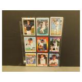 Roger Clemens Card- 9 Cards