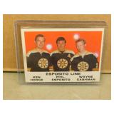1971-72 OPC Esposito Line #233 Hockey Card