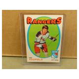 1971-72 OPC Vic Hadfield #9 Hockey Card