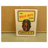 1970 Topps Willie Mays #24 Story Booklet