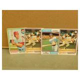 Lot of Vintage baseball cards - various players