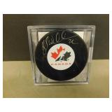Hayley Wickenheiser Autographed Puck with COA