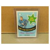 1969-70 O-Pee-Chee Tim Horton All Star card