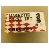Magnetic Chess / Checker Set