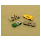 3 Collectible corgi Cars / Jeep