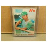 1970 Topps reggie Jackson #140 Baseball Card