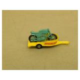 1971 Match Box Honda Motorcycle / Cart